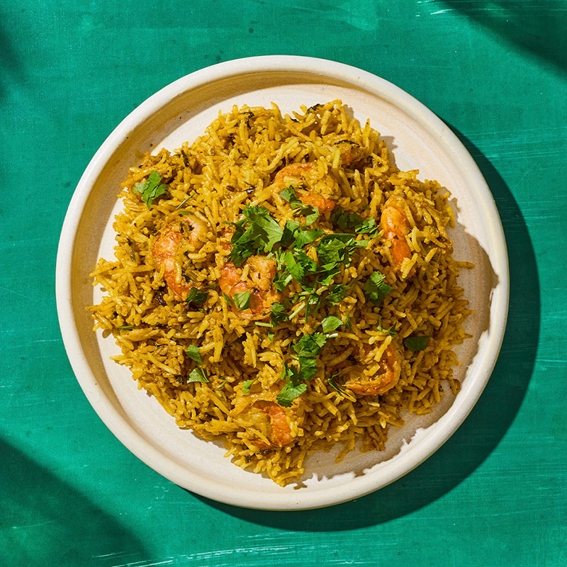 Shrimp-Biryani